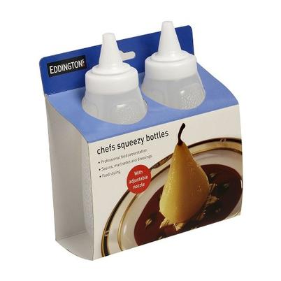 Eddingtons Set of 2 Chef's Squeezy Bottles