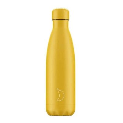 Chilly's 500ml Water Bottle Matte All Burnt Yellow