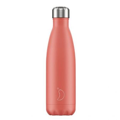 Chilly's 500ml Water Bottle Pastel Coral