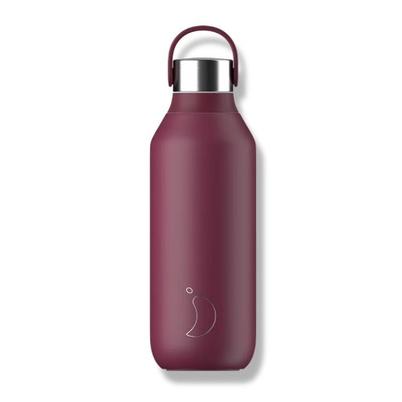 Chilly's Series 2 Water Bottle 500ml Plum