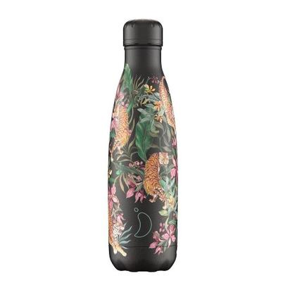 Chilly's 500ml Water Bottle Tropical Jungle Tigers