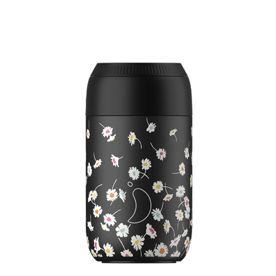 Chilly's X Liberty Series 2 Coffee Cup 340ml Jive Abyss Black