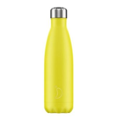 Chilly's 500ml Water Bottle Neon Yellow