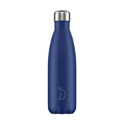 Chilly's 500ml Water Bottle Matte Blue