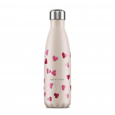 Chilly's 500ml Water Bottle Emma Bridgewater Pink Hearts
