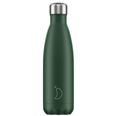 Chilly's 750ml Water Bottle Matte Green