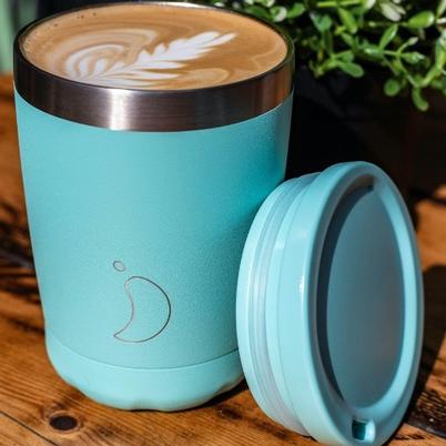 Chilly's Coffee Cup 500ml Monochrome Black