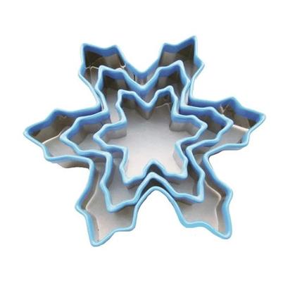 Eddingtons Christmas Snowflake Cutters 3pc Set