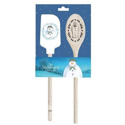 The Snowman Spatula & Spoon Cook's Set