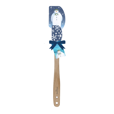 The Snowman Set of 2 Christmas Spatulas Blue