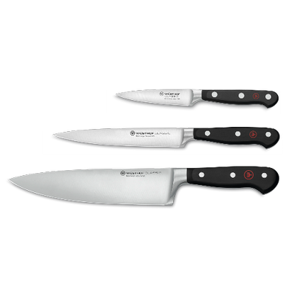 Wusthof Classic 3pc Chef's Knife Set