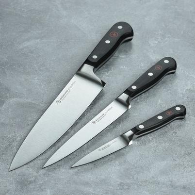 Wusthof Classic 3pc Chef's Knife Set