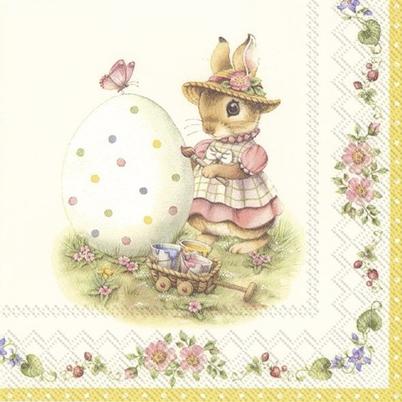 IHR V&B Cocktail Napkins Spring Fantasy Egg