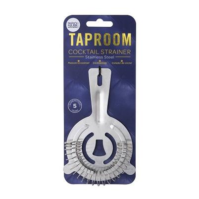 Taproom Stainless Steel Cocktail Strainer