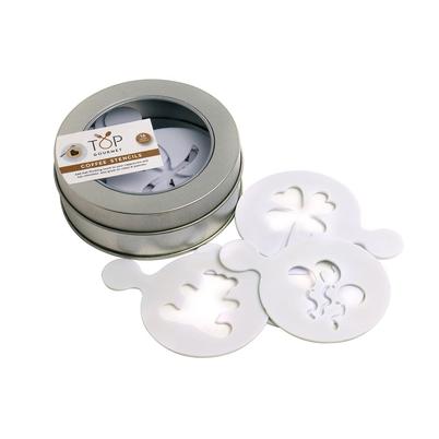 Top Gourmet Coffee Stencils Set
