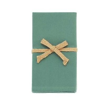 Walton & Co Cotton Napkins Moss Green Set of 4