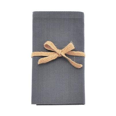 Walton & Co Cotton Napkins Storm Grey Set of 4