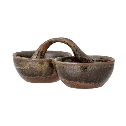 Edris Bowl Stoneware Brown