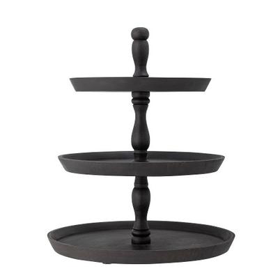 Vera Etagere 3-Tier Stand Black Mango