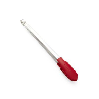 Cuisipro Silicone Locking Tongs 30cm Red
