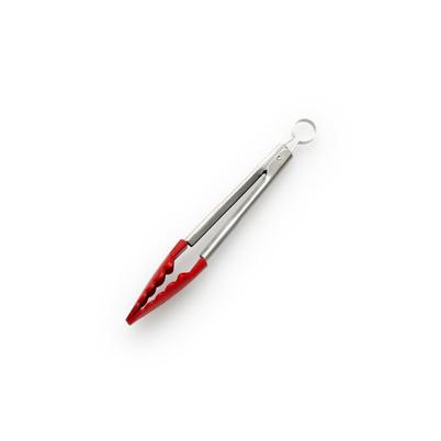 Cuisipro Silicone Locking Tongs 24cm Red