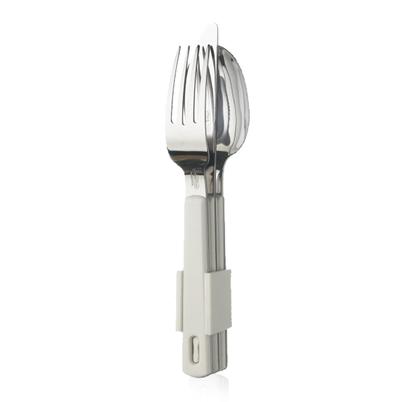 Mepal 3pc Cutlery White