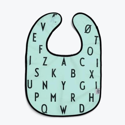 DESIGN LETTERS Turquoise Bib by Arne Jacobsen