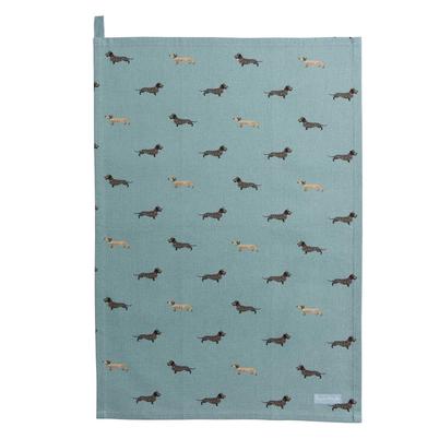 Sophie Allport Dachshund Tea Towel