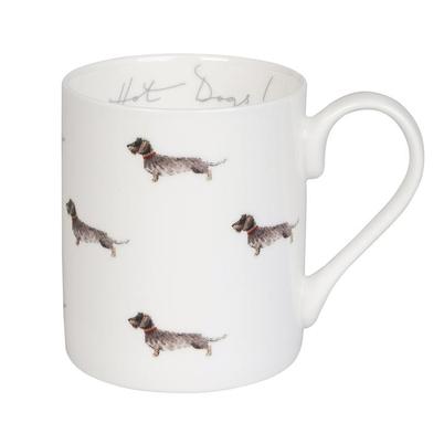Sophie Allport Dachshund 'Hot Dogs' Standard Mug