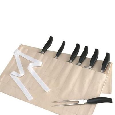 Dexam Canvas Knife Roll White