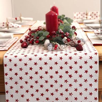 Dexam Christmas Star Table Runner