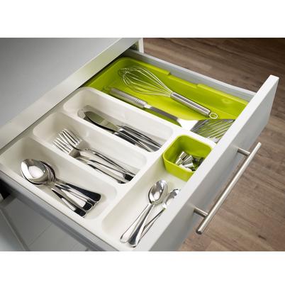 Joseph Joseph DrawerStore Expandable Cutlery Tray Grey