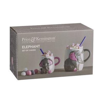 Price & Kensington Set of 2 Elephant Mugs