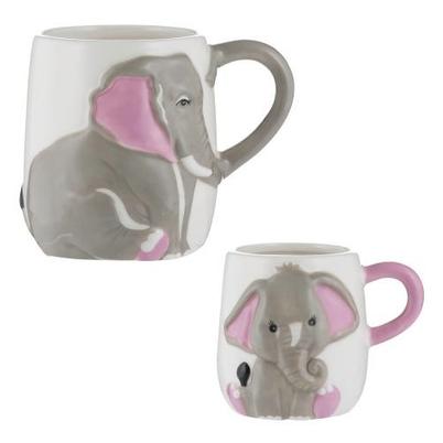 Price & Kensington Set of 2 Elephant Mugs