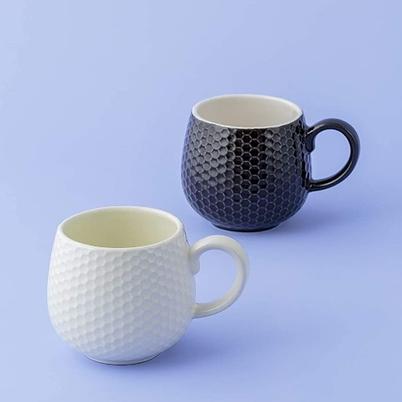 Mason Cash Embossed Honeycomb Cream Mug