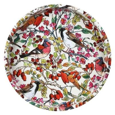 Emma Bridgewater Birds in the Hedgerow Round Tin Tray