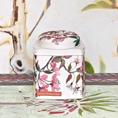 Emma Bridgewater Blossom Dome Lid Curved Tin Caddy