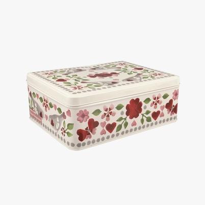 Emma Bridgewater Lovebirds Rectangular Tin