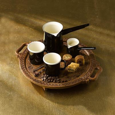 Dexam Vintage Home Turkish Coffee Pot Black 400ml