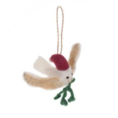 Sophie Allport Festive Owl Felt Decoration