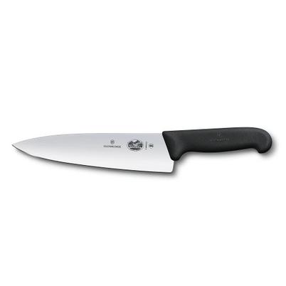 Victorinox Fibrox Carving Knife Extra Wide 20cm Black
