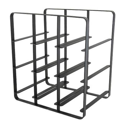 Apollo 9-Bottle Iron Wine Rack