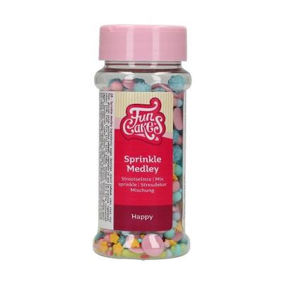 FunCakes Edible Sprinkles Medley Happy 65g