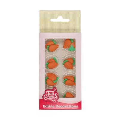 FunCakes Sugar Decoration Carrots 16pc
