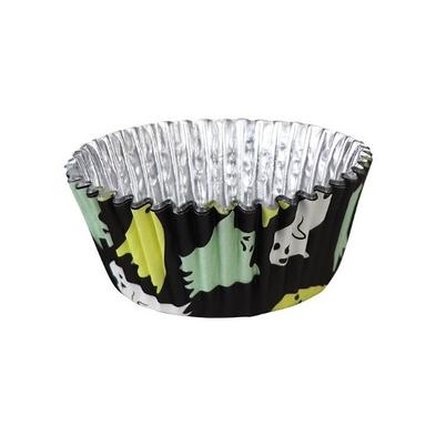 PME 30 Foil Baking Cases Halloween Ghoulish Ghosts