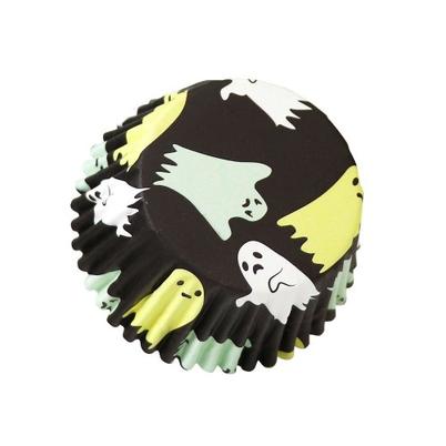 PME 30 Foil Baking Cases Halloween Ghoulish Ghosts