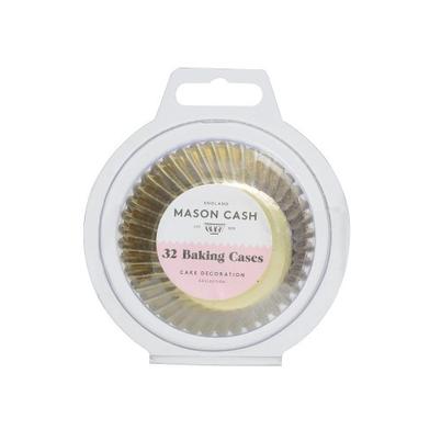 Mason Cash 32 Gold Foil Baking Cases