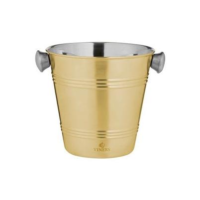 Viners Barware 1L Gold Single Walled Ice Bucket