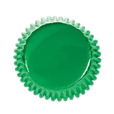 Culpitt 45 Green Metallic Foil Baking Cases