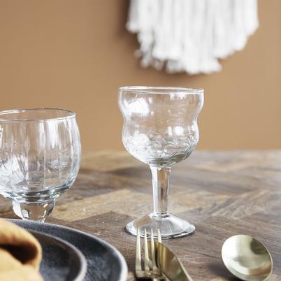 House Doctor Vintage Red Wine Glass